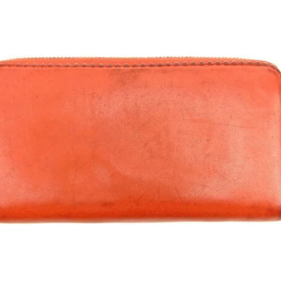 Loewe Wallet Purse Monogram Mini Agenda Red Woman unisex Authentic Used Y6596 - Picture 4 of 6